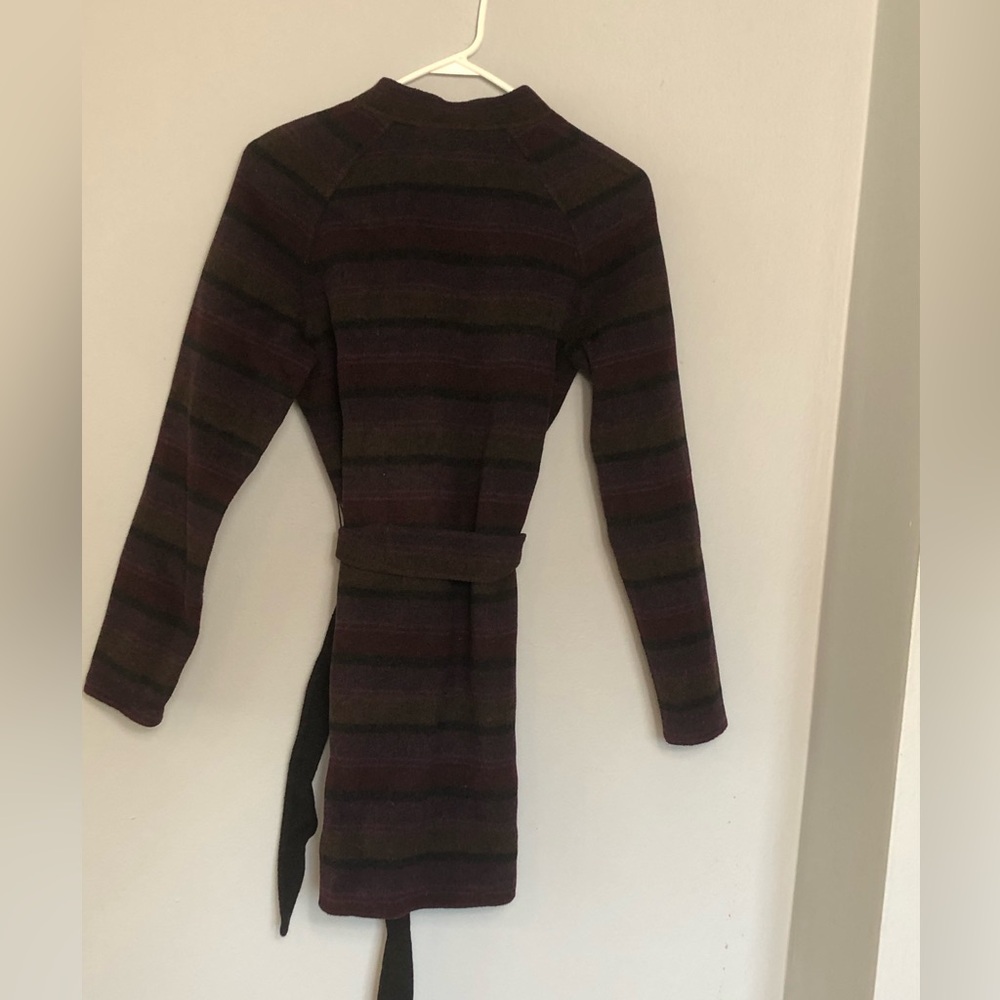 Pendleton Striped Wool Blend Coat - image 4